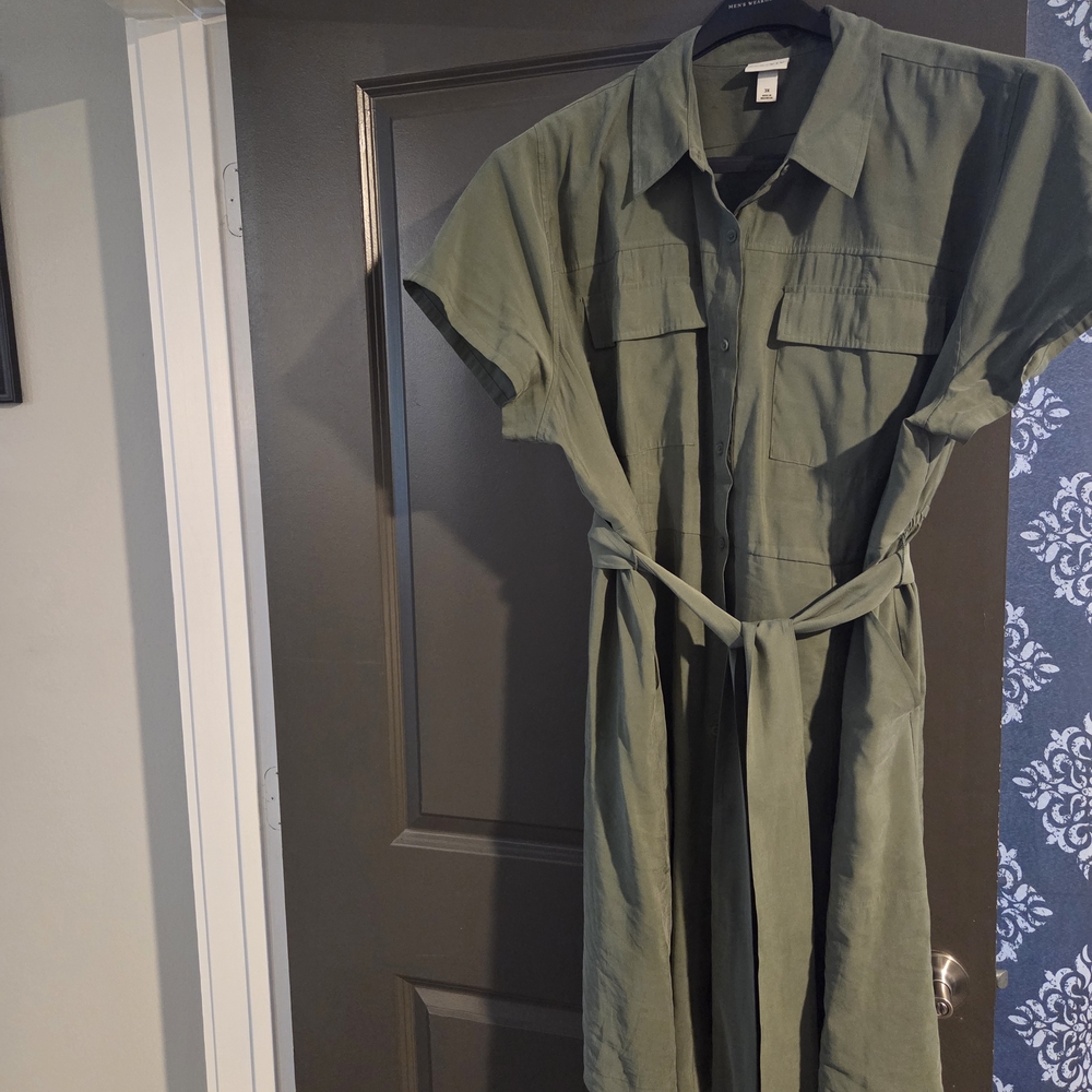 Ava & Viv Dark Green Dress